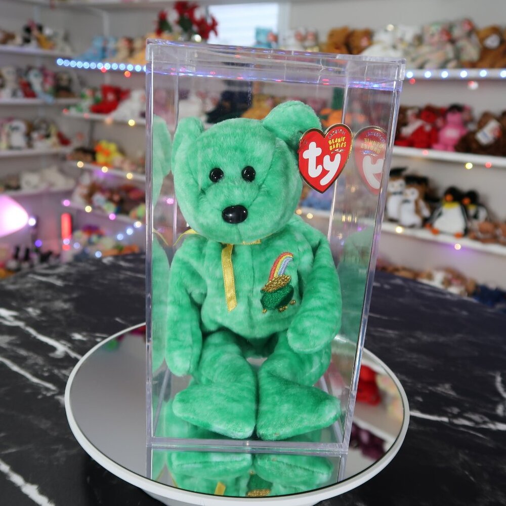 TY Beanie Baby - Killarney the Irish Bear | MWMT New Mint Tags | Retired | Rare